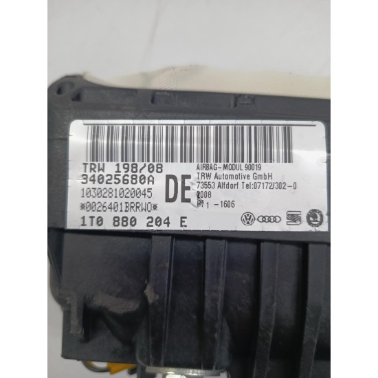 Airbag pasager VOLKSWAGEN TOURAN 1T1, 1T2 2003 - 2010 1t0880204e