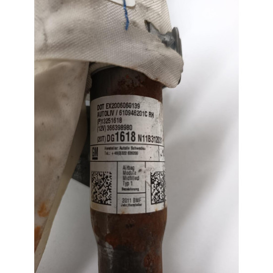 Airbag cortina dreapta OPEL ASTRA J P10 2009 - 2015 610946201c