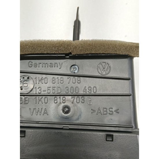 Grila de ventilatie laterala panou de bord stanga fata VOLKSWAGEN GOLF V 1K1 2003 - 2009 1k0819709
