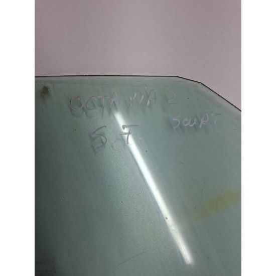 Geam portiera fata, patru usi stanga fata SKODA OCTAVIA 1Z3 2004 - 2013