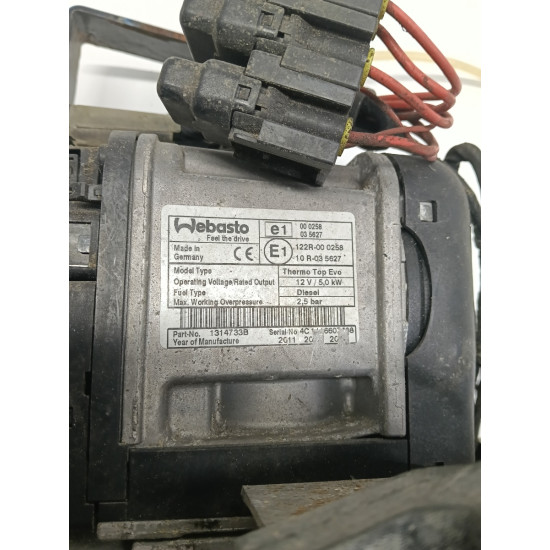 Preincalzitor auxiliar (Webasto) OPEL ASTRA J P10 2009 - 2015 1314974a