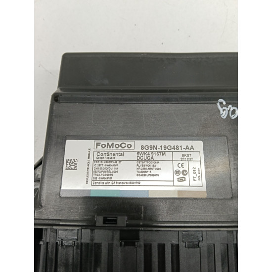 Modul de confort JAGUAR XF CC9_, X250 2008 - 2015 2.7 D AJD 8g9n19g481aa