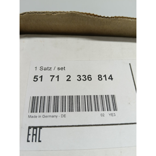 Grila superioara radiator bara de protectie fata stanga BMW 4 Gran Coupe F36 2014 -> 51712336814