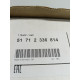 Grila superioara radiator bara de protectie fata stanga BMW 4 Gran Coupe F36 2014 -> 51712336814