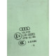 Geam portiera fata, patru usi stanga fata AUDI A6 III Avant 4F5, C6 2005 - 2011 43r00083