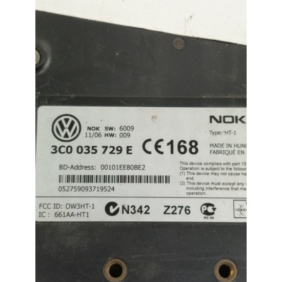 Modul/unitate de control bluetooth VOLKSWAGEN PASSAT Variant 3C5 2005 - 2011 3c0035729e
