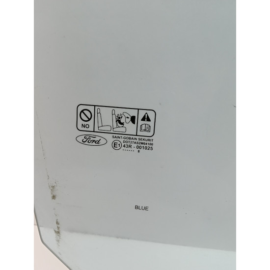 Geam portiera fata, patru usi dreapta fata FORD S-MAX WA6, WS 2006 - 2014
