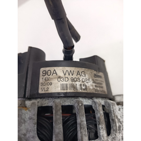 Alternator SKODA FABIA 6Y2 1999 - 2008 1.2 1.2 1.2 AZQ, BME 03d903025j