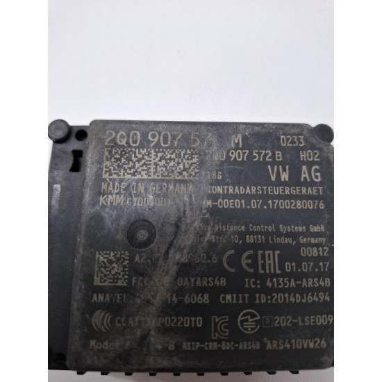 Modul radar Distronic SKODA KAROQ NU7 2017 -> , SKODA KODIAQ NS7 2016 -> 2q0907572m