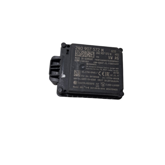 Modul radar Distronic SKODA KODIAQ NS7 2016 -> , SKODA KAROQ NU7 2017 -> , VOLKSWAGEN T-ROC A11 2017 -> 2q0907572m