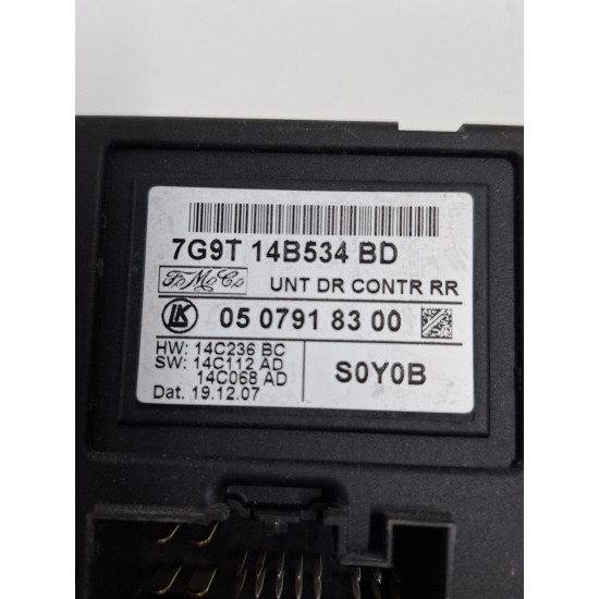 Modul/unitate de control portiera stanga spate FORD S-MAX WA6, WS 2006 - 2014 7g9t14b534bd