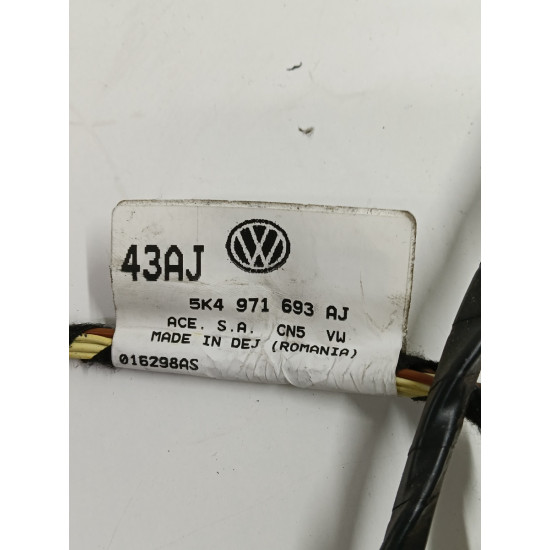 Cablaj portiera spate stanga VOLKSWAGEN GOLF VI 5K1 2008 - 2013 5k4971693aj