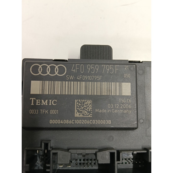 Modul/unitate de control portiera stanga spate AUDI A6 III Avant 4F5, C6 2005 - 2011 4f0959795f