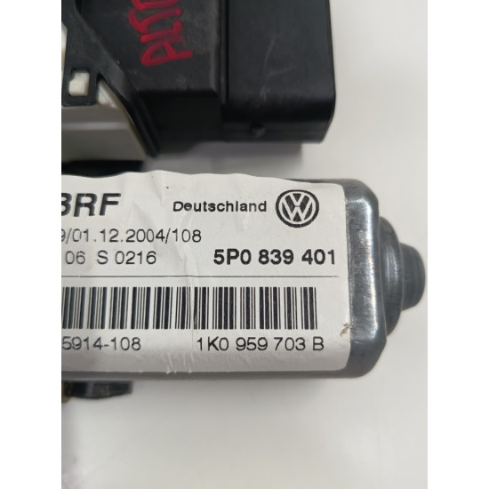Macara Geam stanga SKODA OCTAVIA 1Z3 2004 - 2013, VOLKSWAGEN TOURAN 1T1, 1T2 2003 - 2010, SEAT TOLEDO III 5P2 2004 - 2009, SEAT ALTEA 5P1 2004 -> 5p0839401