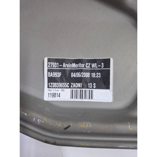 Macara Geam stanga spate SKODA OCTAVIA II Combi 1Z5 2004 - 2013 1z0839655c