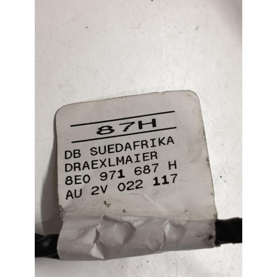 Cablaj portiera spate dreapta spate AUDI A4 II 8E2, B6 2000 - 2005 8e0971687h