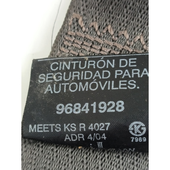 Centura de siguranta spate dreapta spate CHEVROLET SPARK M300 2009 -> 1.2 LMU 96841928