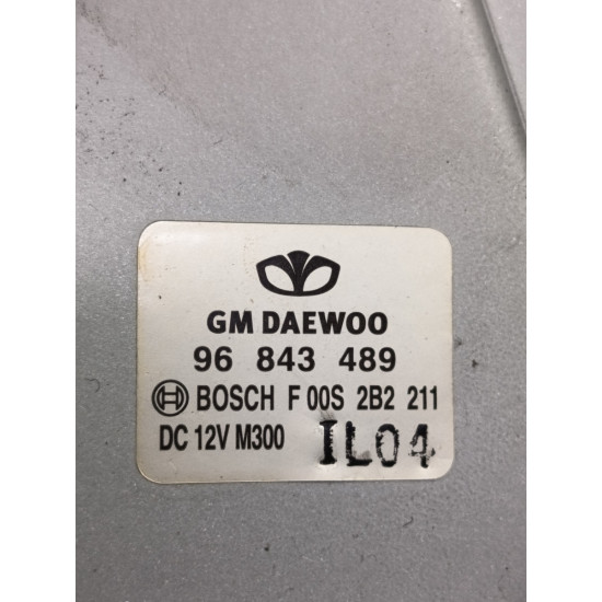 Motor stergator luneta spate CHEVROLET SPARK M300 2009 -> 1.2 LMU 96843489