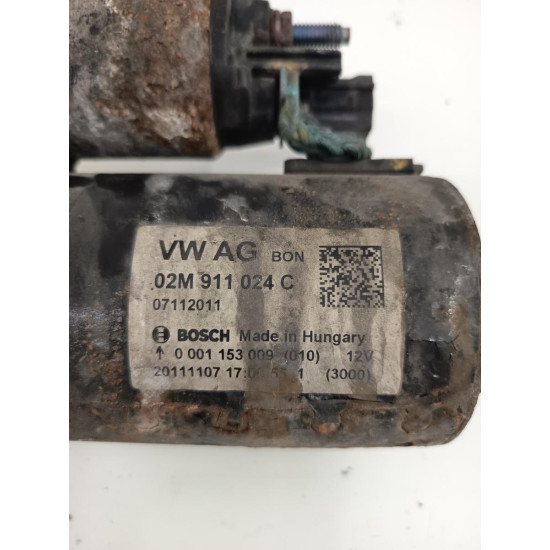 Electromotor VOLKSWAGEN PASSAT VARIANT B7 [ 2010 - 2014 ] 2.0 BlueTDI 02m911024c