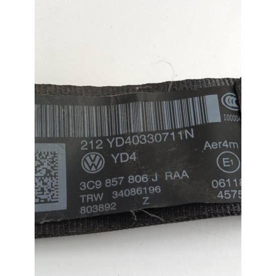 Centura de siguranta spate dreapta spate VOLKSWAGEN PASSAT VARIANT B7 [ 2010 - 2014 ] 3c9857806j