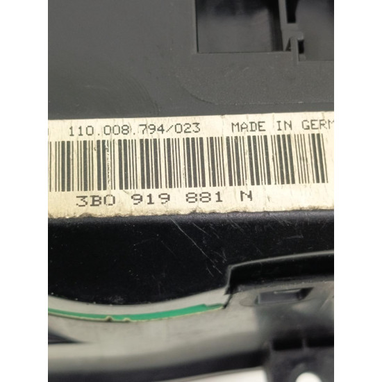 Ceas de bord VOLKSWAGEN PASSAT Estate 3B5 1997 - 2001 1.9 TDI AFN, AVG 3b0919881n
