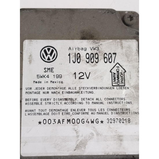 Modul/unitate de control airbaguri VOLKSWAGEN PASSAT Estate 3B5 1997 - 2001 1.9 TDI AFN, AVG 1j0909607