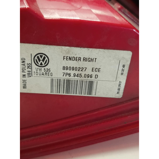 Lampa spate / Stop dreapta spate VOLKSWAGEN TOUAREG 7P5, 7P6 2010 - 2018 7p6945096d